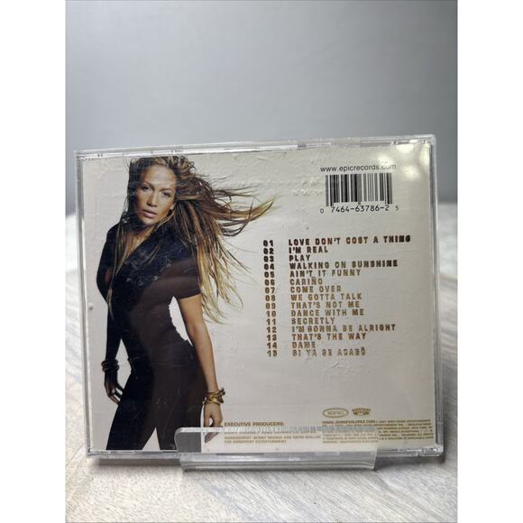 Jennifer Lopez J.Lo CD 2001 Epic Records Pop R&B Hits - Picture 2 of 5
